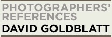Logo: PHOTOGRAPHERS' REFERENCES: DAVID GOLDBLATT